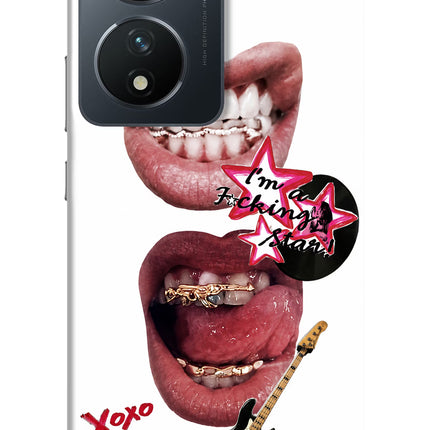 Rockstar Vivo T2 5G Hard Case Back Cover by Casekaro