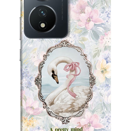Pretty Mind Pretty Soul Vivo T2 5G Hard Case Back Cover by Casekaro