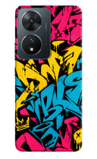 Graffiti Vibe Vivo T2 5G Hard Case Back Cover by Casekaro