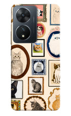 Mirror Cats Vivo T2 5G Hard Case Back Cover by Casekaro