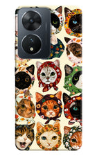 Cool Cat Vivo T2 5G Hard Case Back Cover by Casekaro