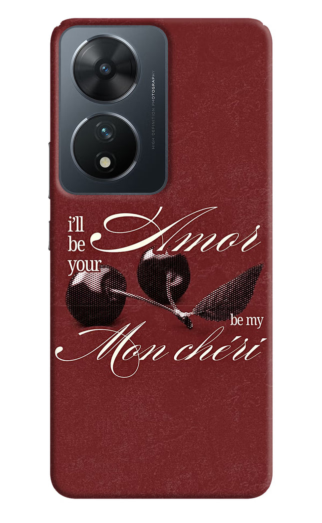 Velvet Cherry Vivo T2 5G Hard Case Back Cover by Casekaro