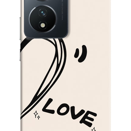 Soul Line Vivo T2 5G Hard Case Back Cover by Casekaro