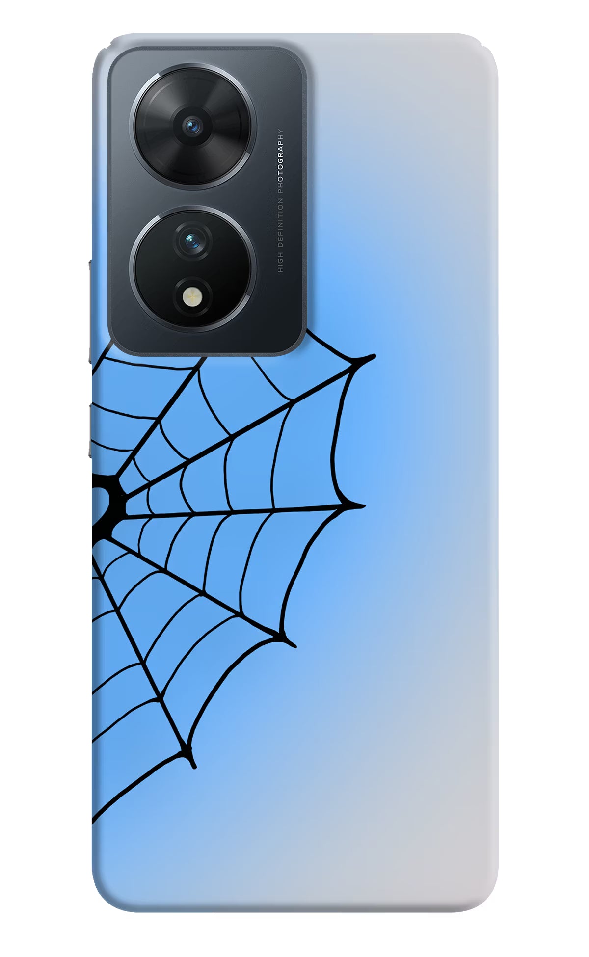 Blue Web Vivo T2 5G Back Cover