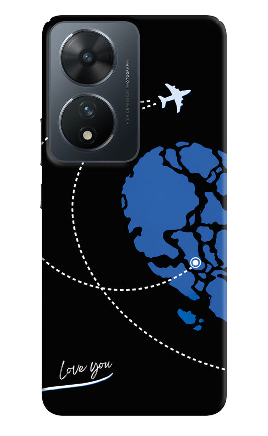 Love Orbit Vivo T2 5G Hard Case Back Cover by Casekaro