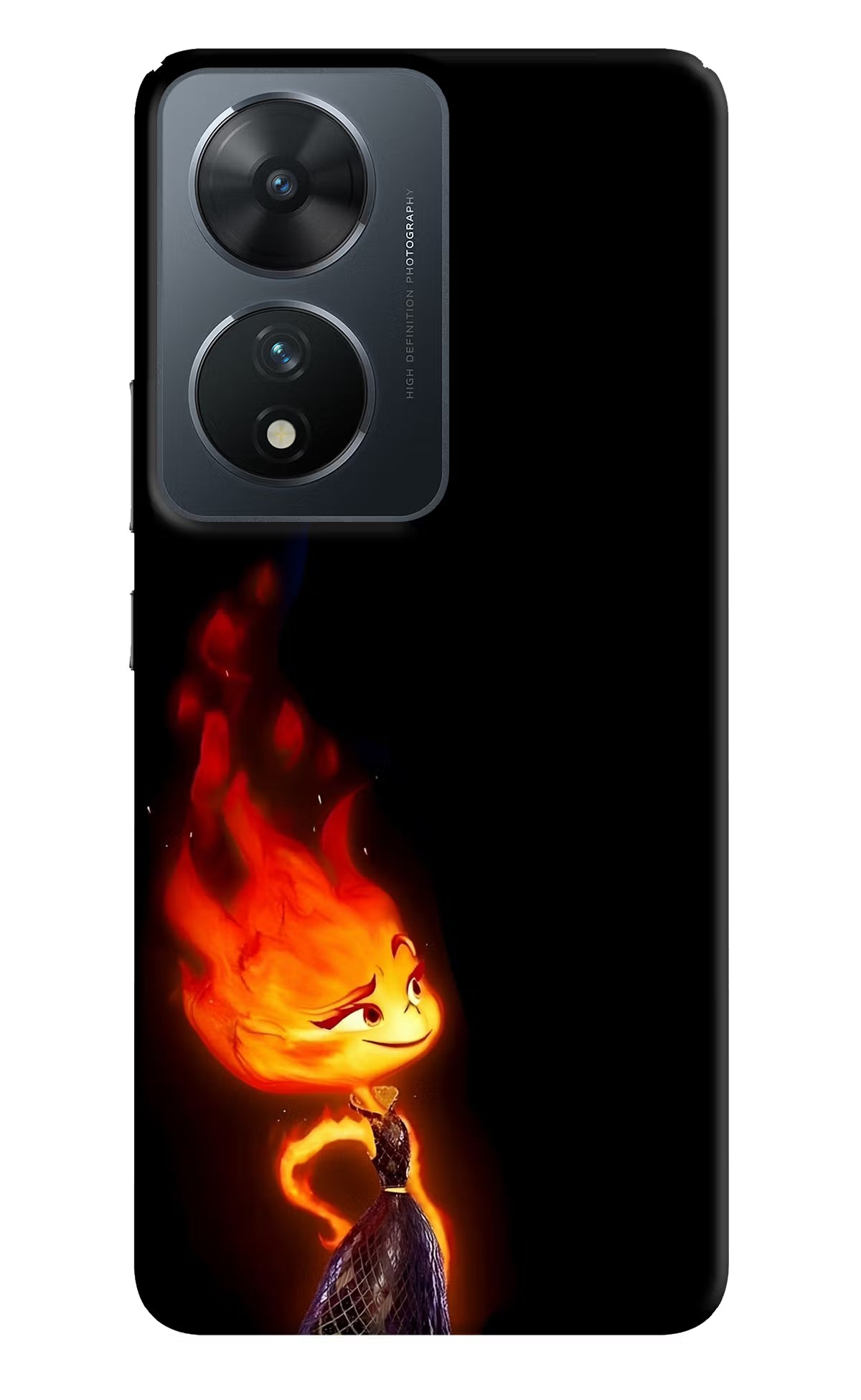 Ember Flame Vivo T2 5G Back Cover