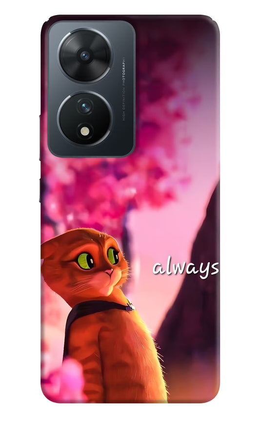 Always Cat Vivo T2 5G Hard Case Back Cover by Casekaro