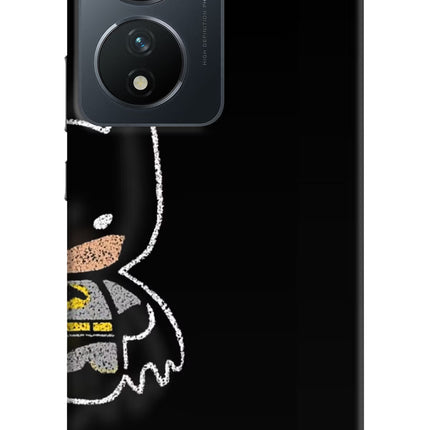 Bat Kitty Vivo T2 5G Hard Case Back Cover by Casekaro