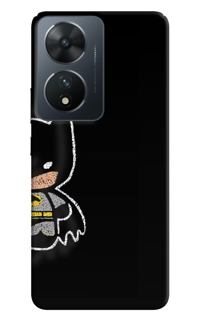 Bat Kitty Vivo T2 5G Hard Case Back Cover by Casekaro