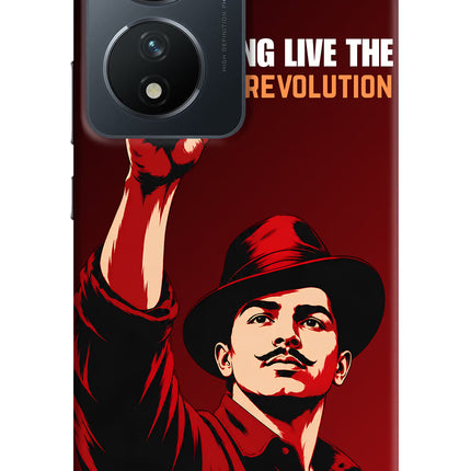 Bhagat Singh Revolution Vivo T2 5G Back Cover