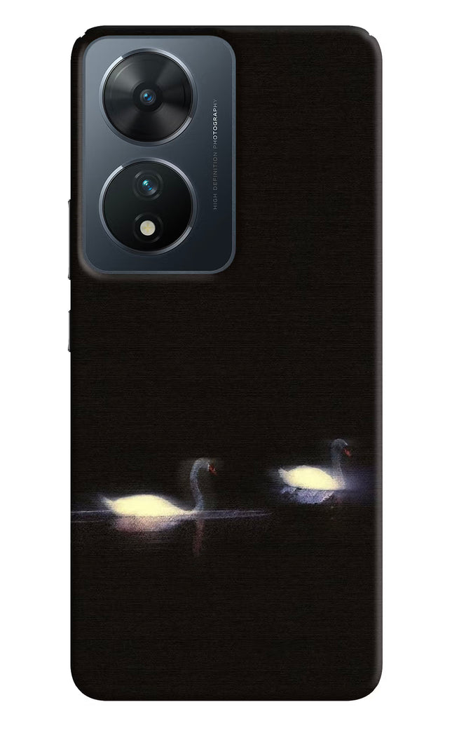 Silent Swans Vivo T2 5G Hard Case Back Cover by Casekaro