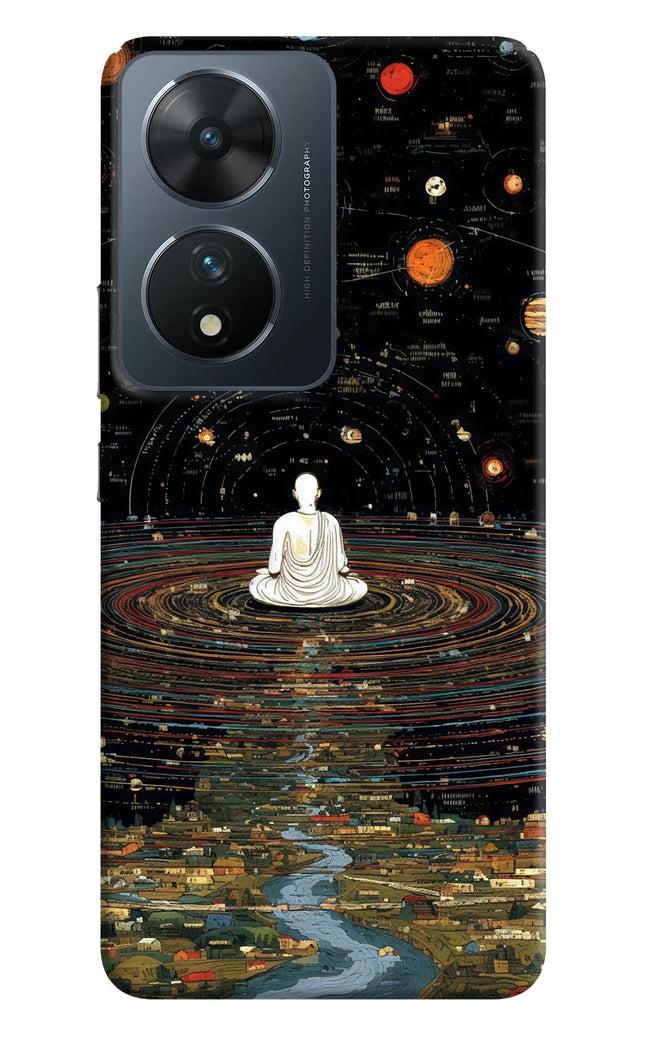 Space Monk Vivo T2 5G Hard Case Back Cover by Casekaro