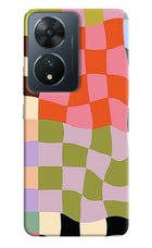 Wavy Grid Vivo T2 5G Hard Case Back Cover by Casekaro