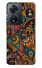 Folk Print Vivo T2 5G Hard Case Back Cover by Casekaro