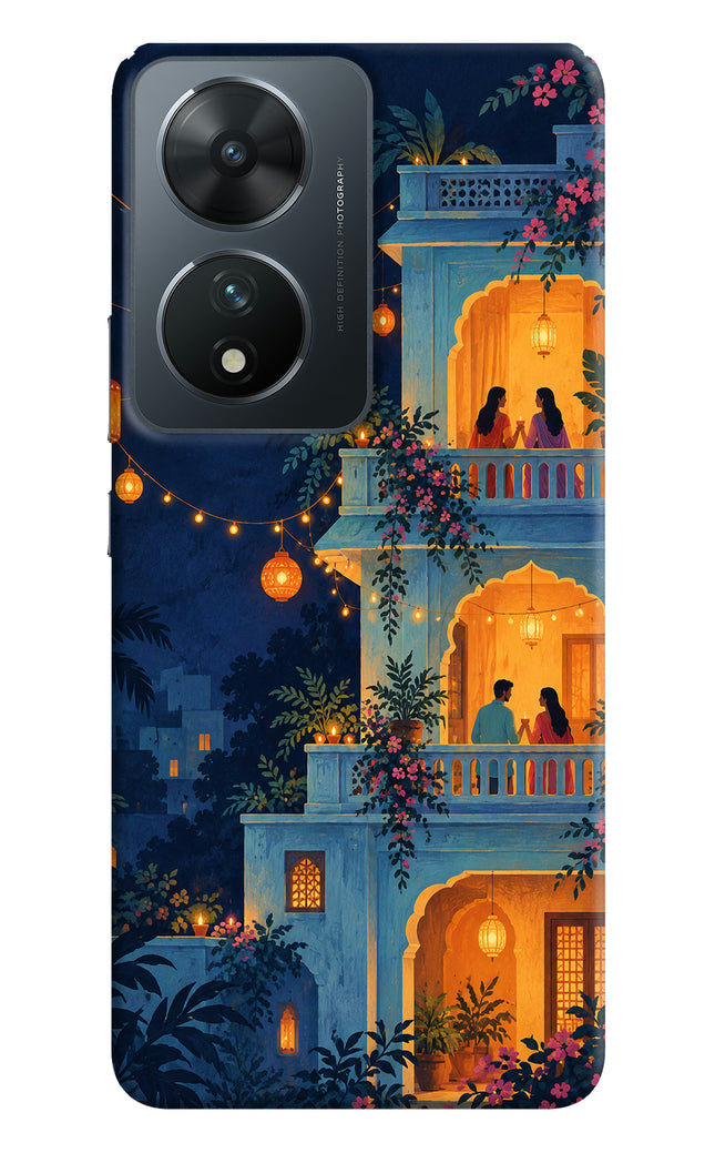Balcony Glow Vivo T2 5G Hard Case Back Cover by Casekaro