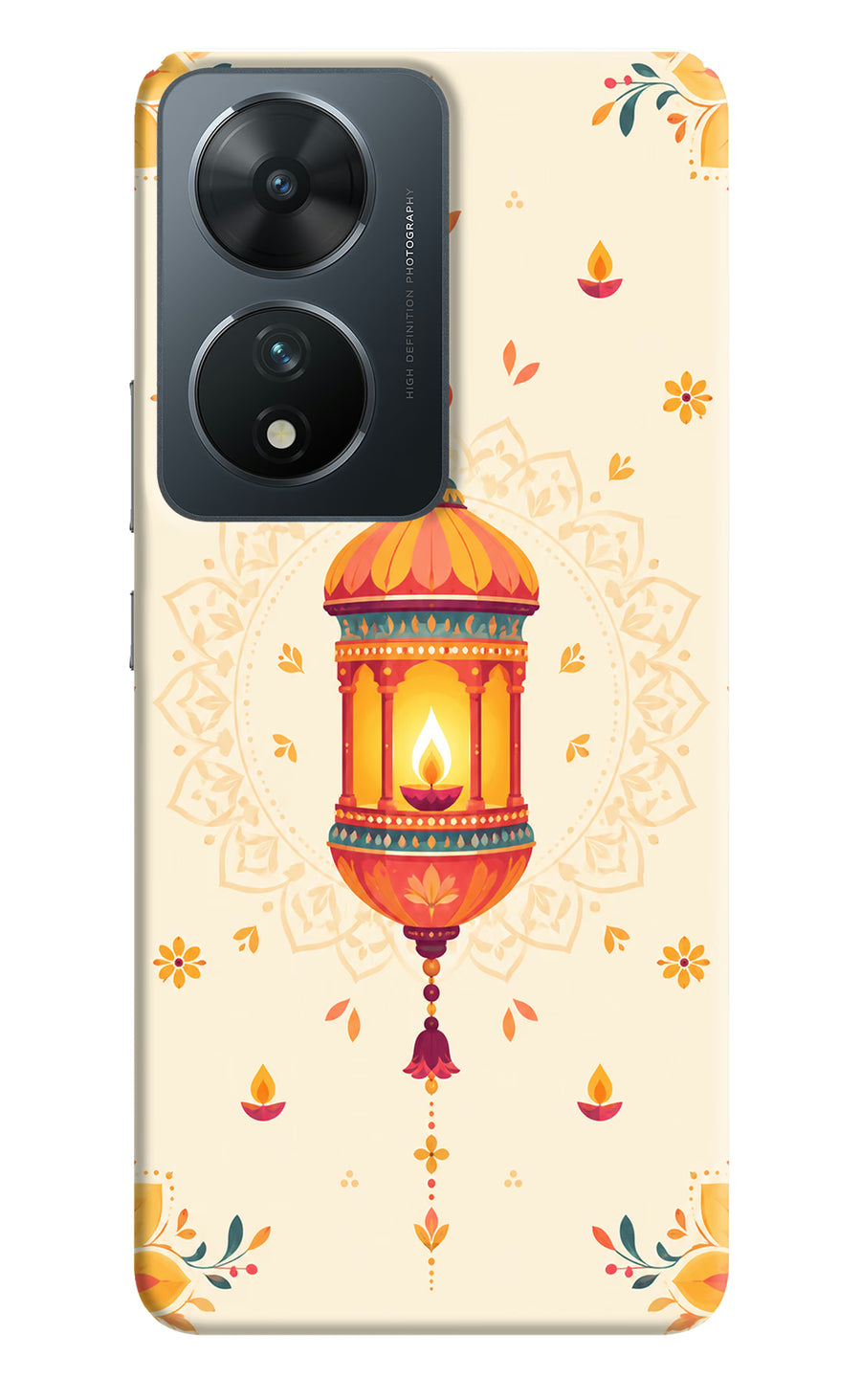 Golden Lantern Vivo T2 5G Back Cover, Hard case