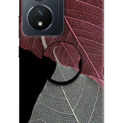 Leaf Pattern Vivo T2 5G Pop Case by Casekaro