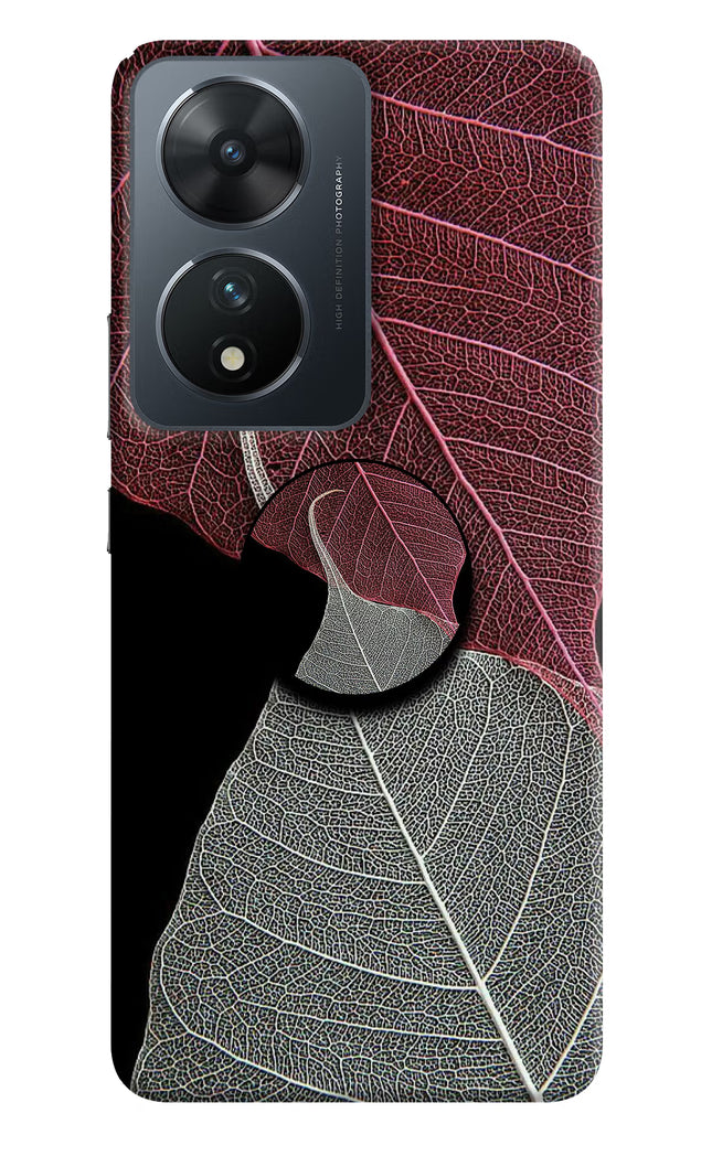Leaf Pattern Vivo T2 5G Pop Case by Casekaro