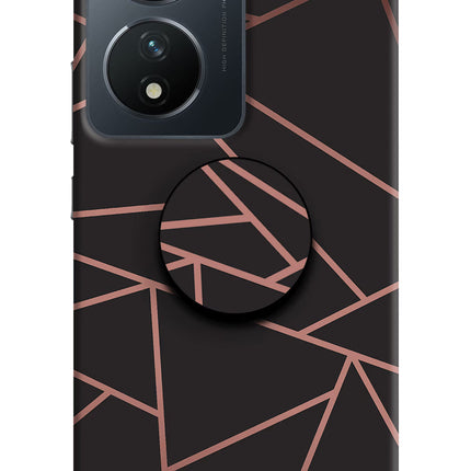 Geometric Pattern Vivo T2 5G Pop Case by Casekaro