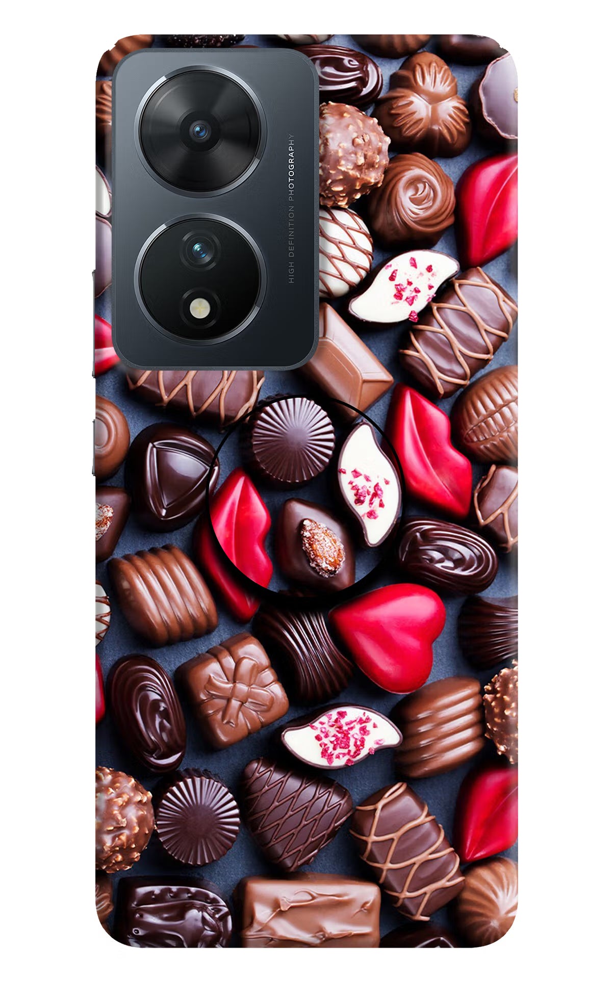 Chocolates Vivo T2 5G Pop Case by Casekaro