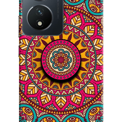 Mandala Vivo T2 5G Pop Case by Casekaro