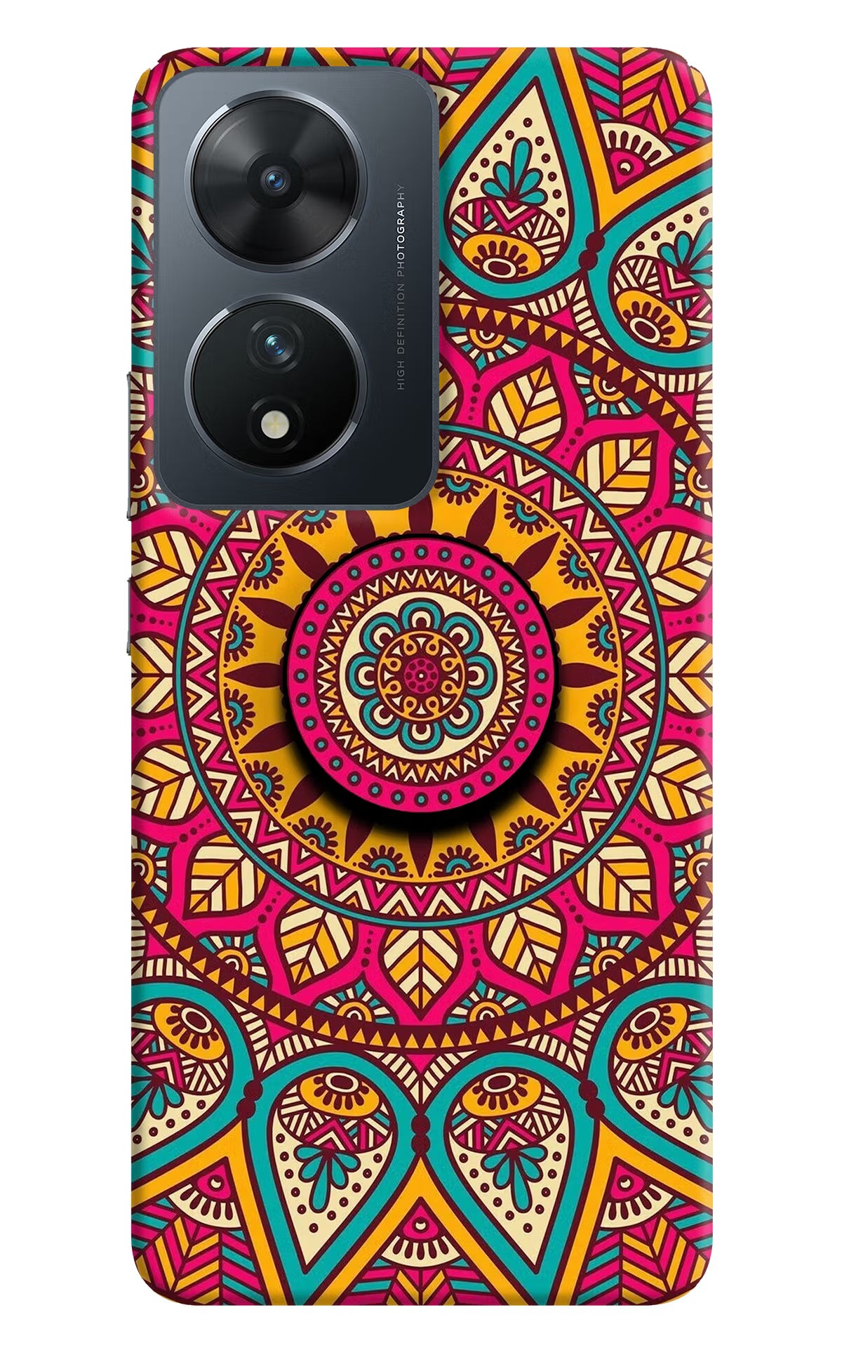 Mandala Vivo T2 5G Pop Case by Casekaro
