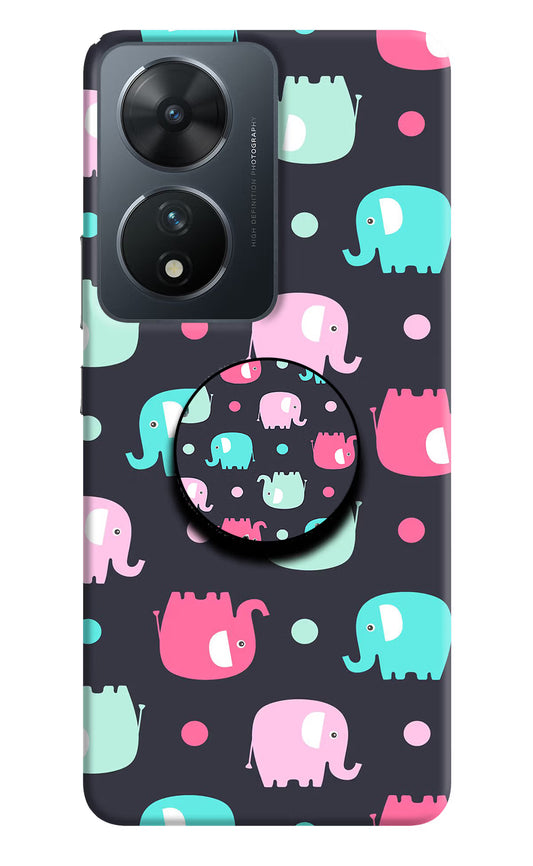 Baby Elephants Vivo T2 5G Pop Case by Casekaro