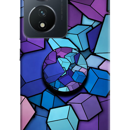 Cubic Abstract Vivo T2 5G Pop Case by Casekaro