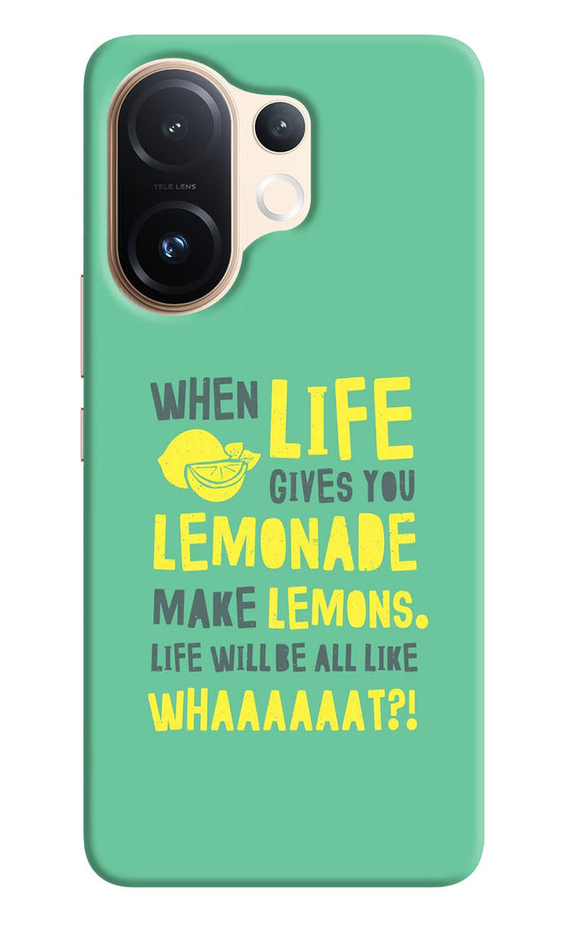 Quote Vivo T4 Pro 5G Hard Case Back Cover by Casekaro