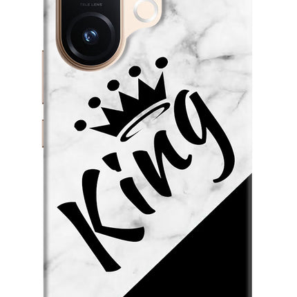 King Vivo T4 Pro 5G Hard Case Back Cover by Casekaro