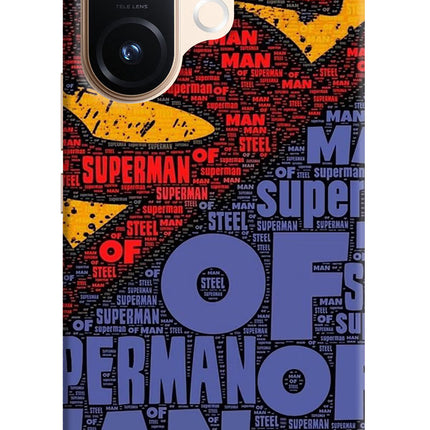 Superman Vivo T4 Pro 5G Hard Case Back Cover by Casekaro