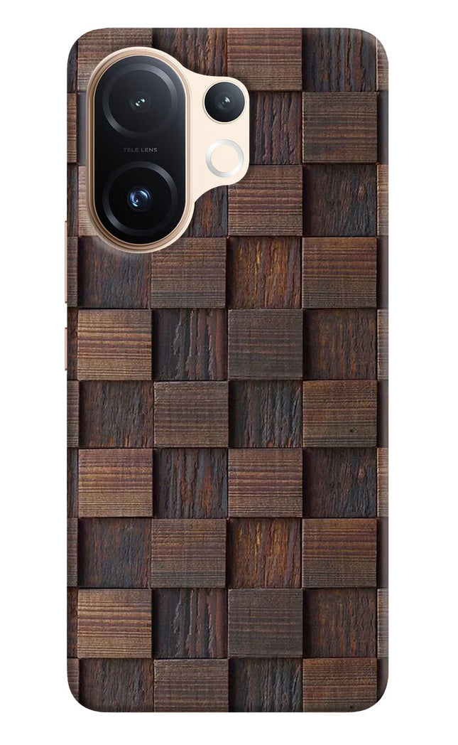 Wooden Cube Design Vivo T4 Pro 5G Hard Case Back Cover by Casekaro