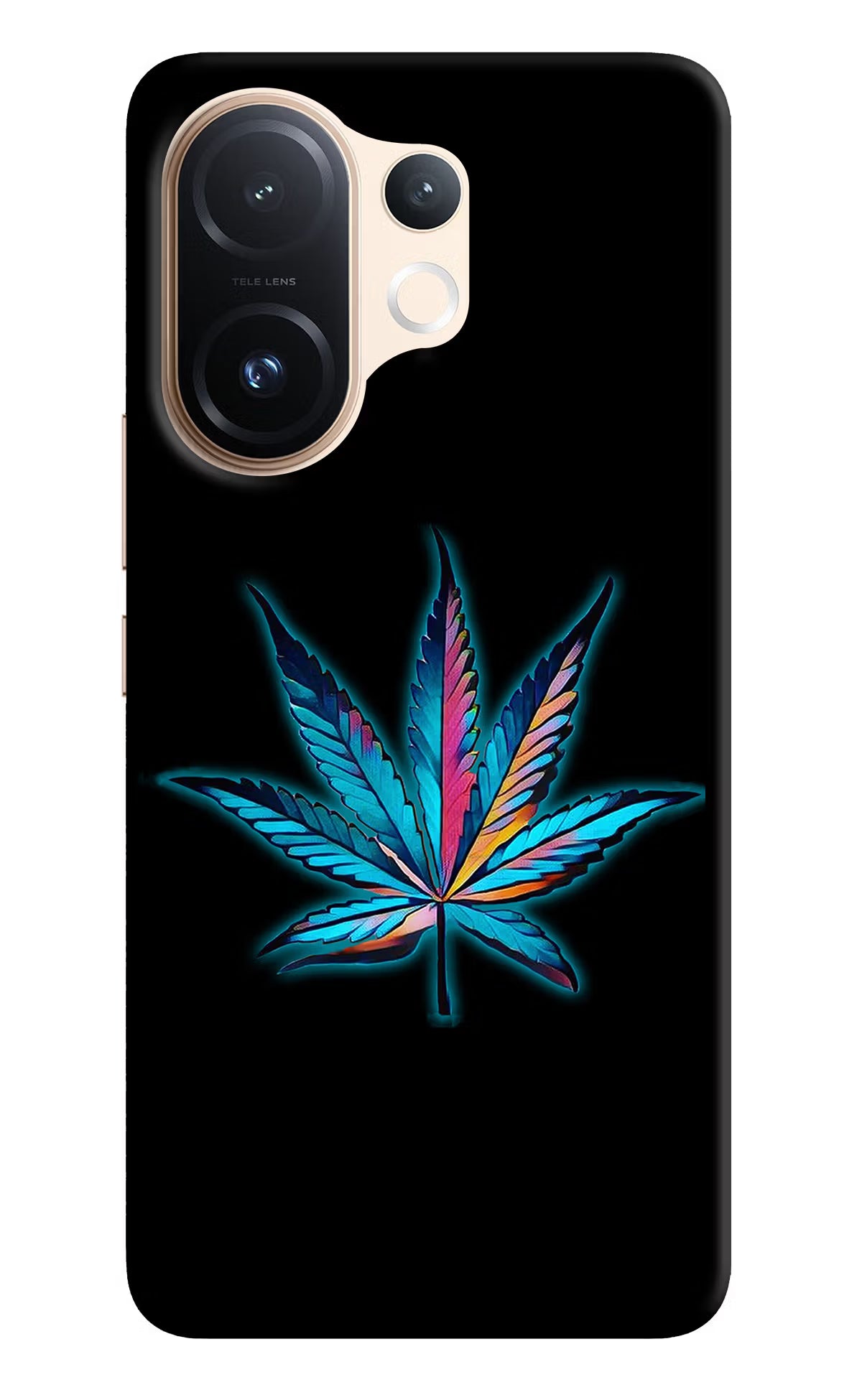 Weed Vivo T4 Pro 5G Hard Case Back Cover by Casekaro
