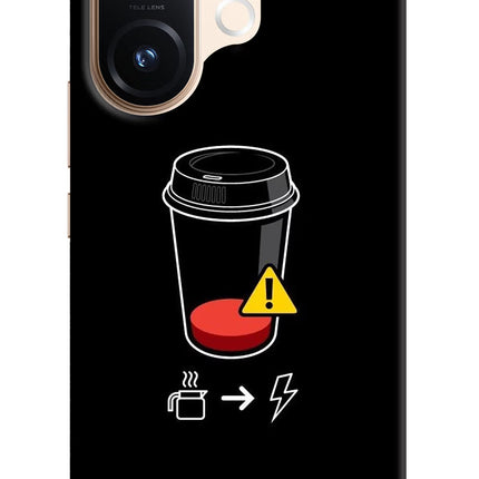 Coffee Vivo T4 Pro 5G Hard Case Back Cover by Casekaro