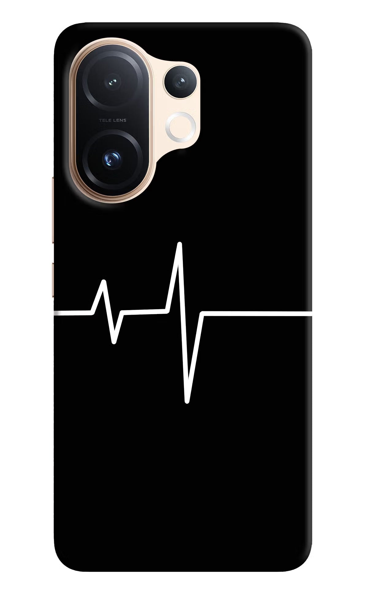 Heart Beats Vivo T4 Pro 5G Hard Case Back Cover by Casekaro