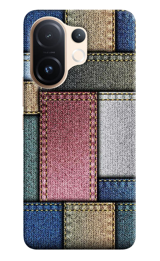 Multicolor Jeans Vivo T4 Pro 5G Hard Case Back Cover by Casekaro