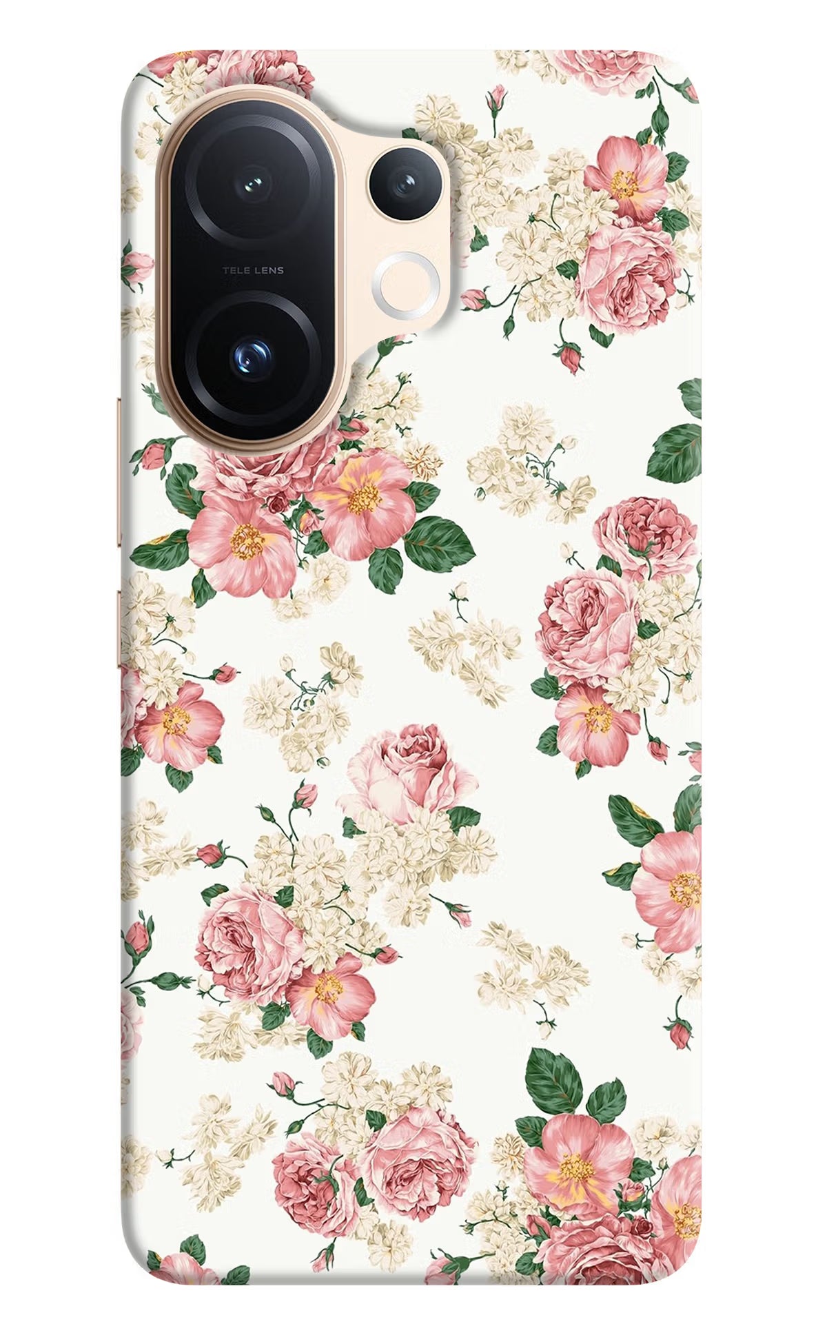 Flowers Vivo T4 Pro 5G Hard Case Back Cover by Casekaro