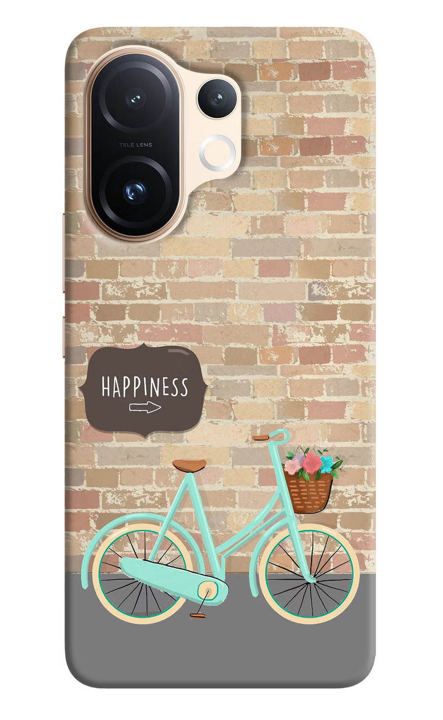 Happiness Artwork Vivo T4 Pro 5G Back Cover, Hard case