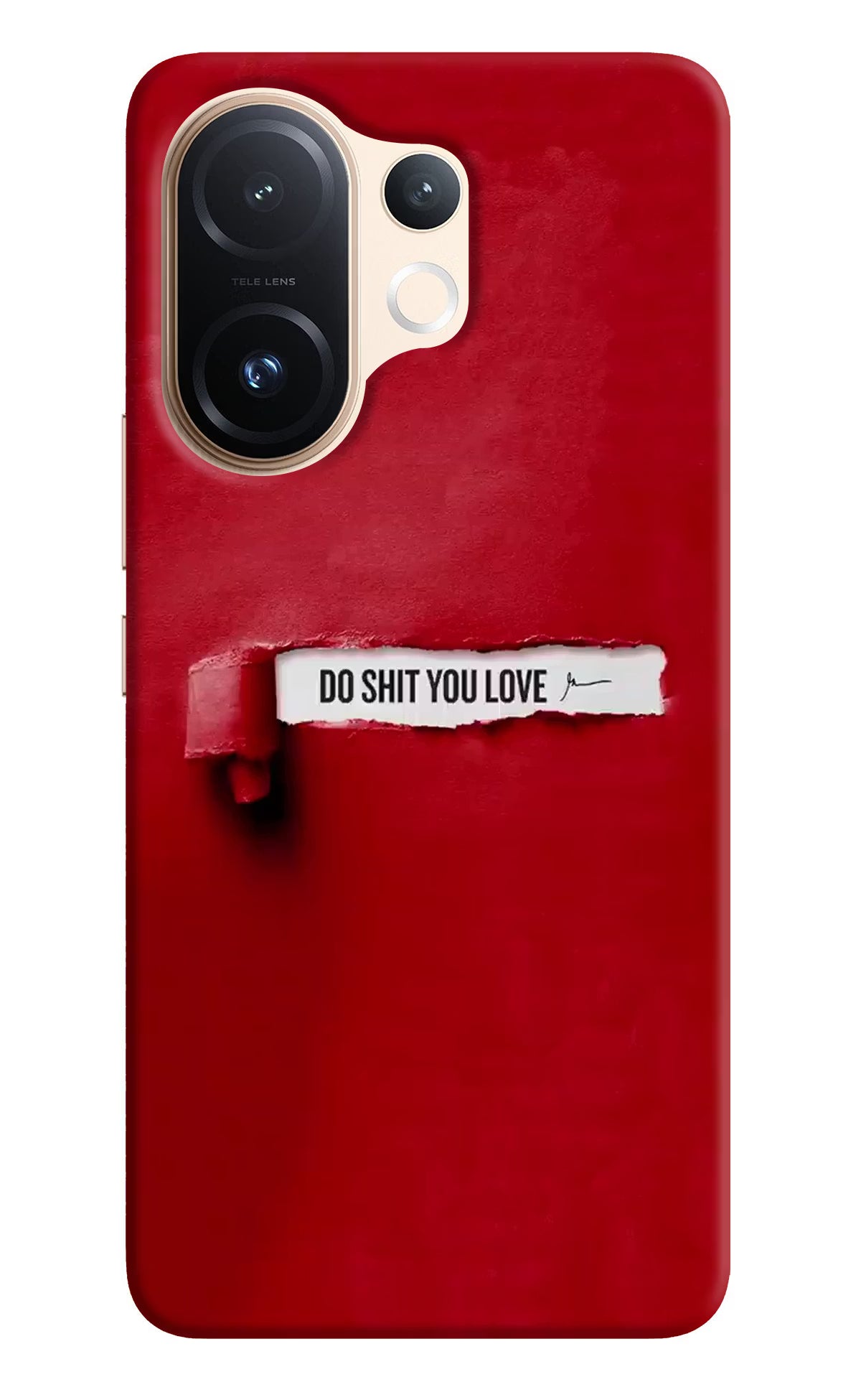 Do Shit You Love Vivo T4 Pro 5G Hard Case Back Cover by Casekaro