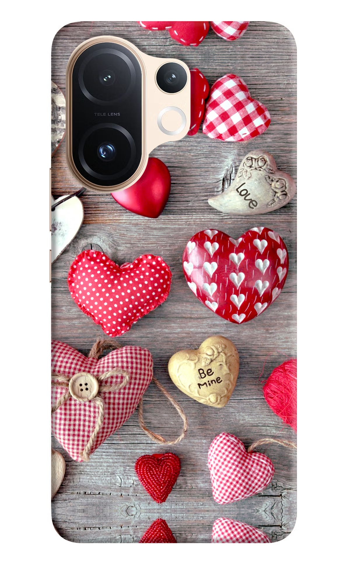 Love Wallpaper Vivo T4 Pro 5G Hard Case Back Cover by Casekaro