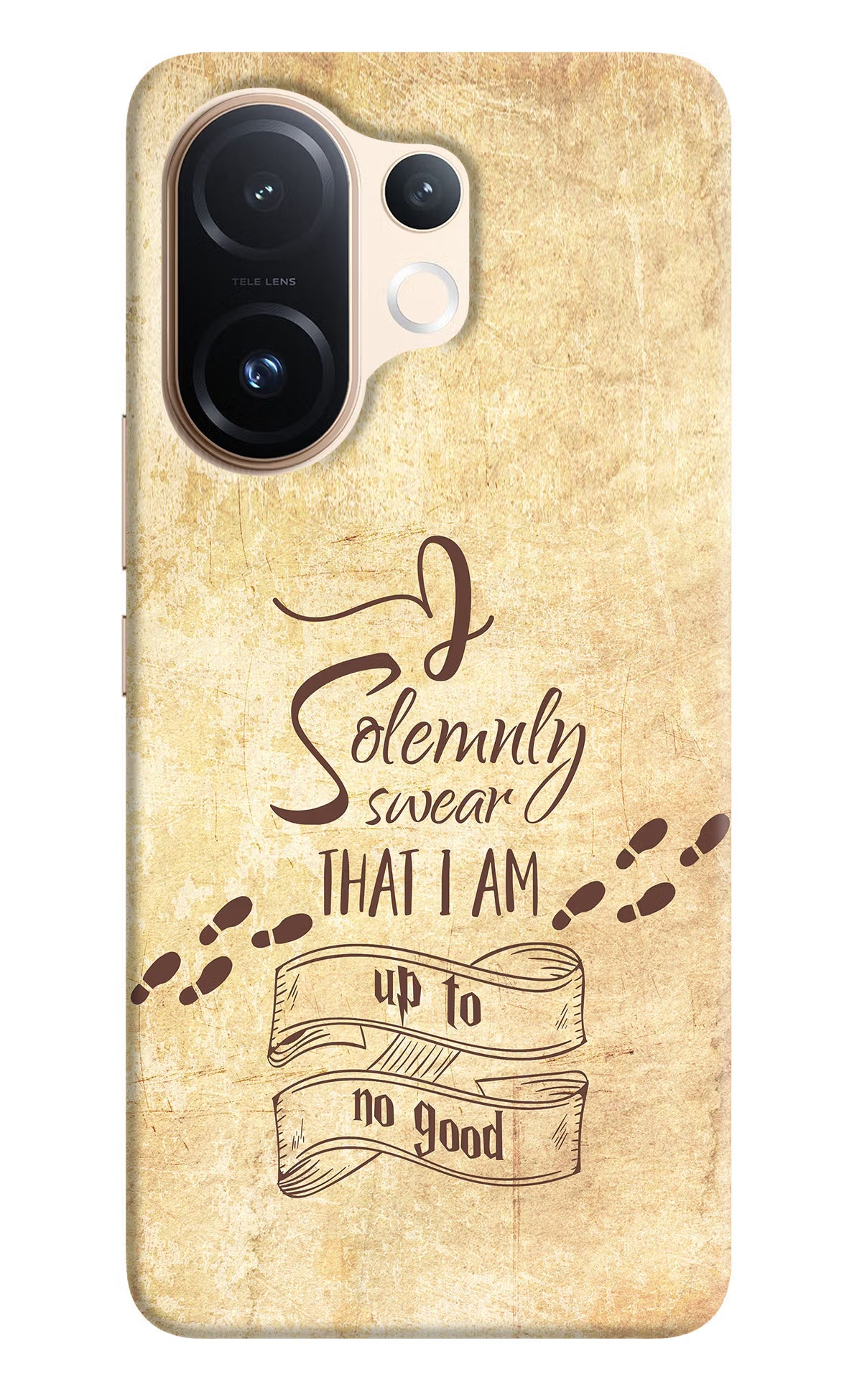 I Solemnly swear that i up to no good Vivo T4 Pro 5G Hard Case Back Cover by Casekaro