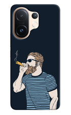 Smoking Vivo T4 Pro 5G Hard Case Back Cover by Casekaro