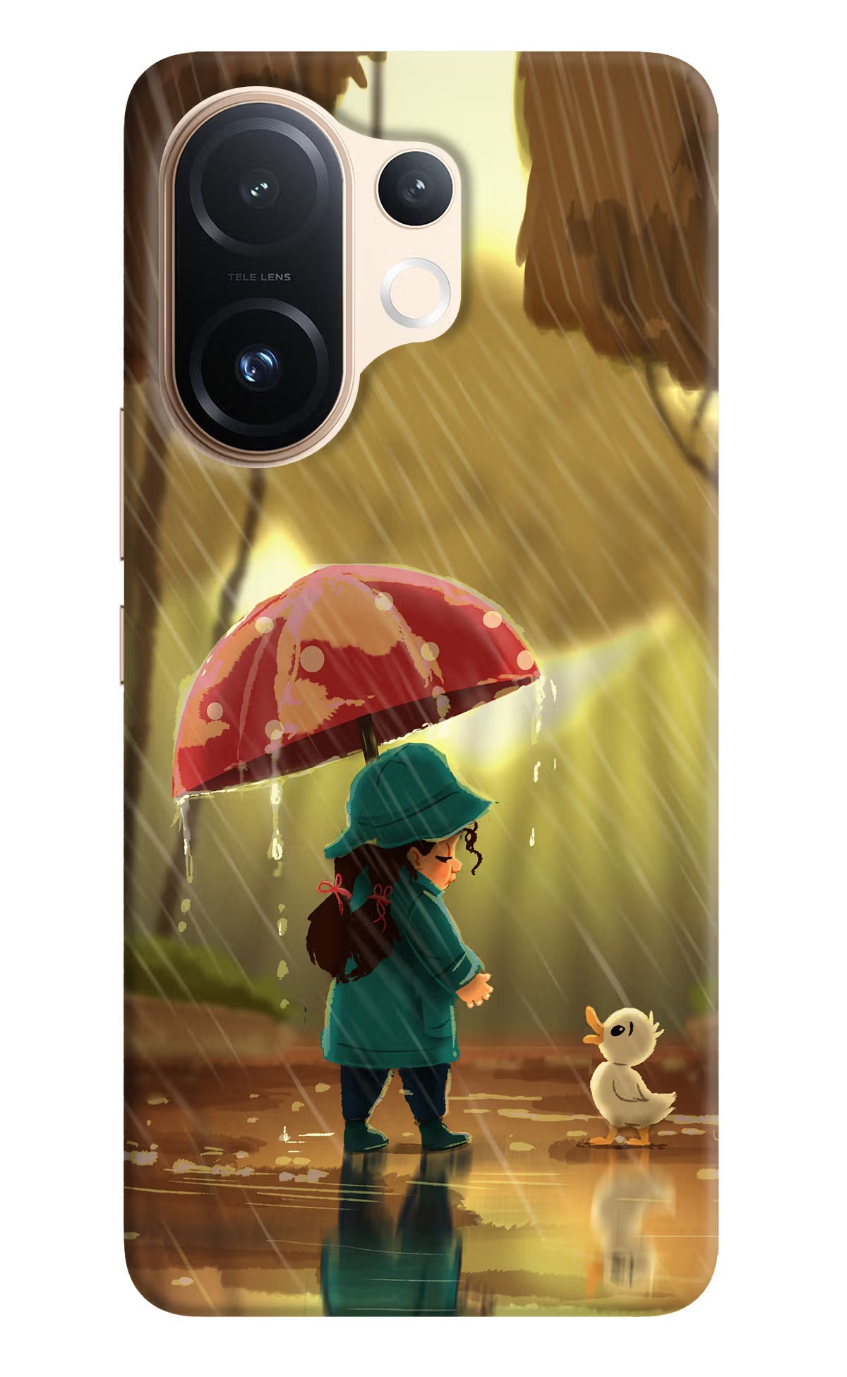 Rainy Day Vivo T4 Pro 5G Hard Case Back Cover by Casekaro