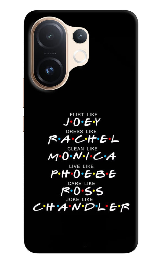FRIENDS Character Vivo T4 Pro 5G Hard Case Back Cover by Casekaro