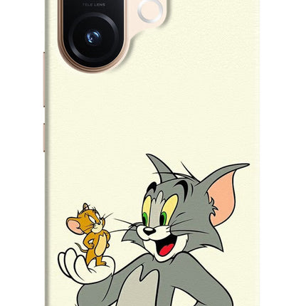 Tom & Jerry Vivo T4 Pro 5G Hard Case Back Cover by Casekaro