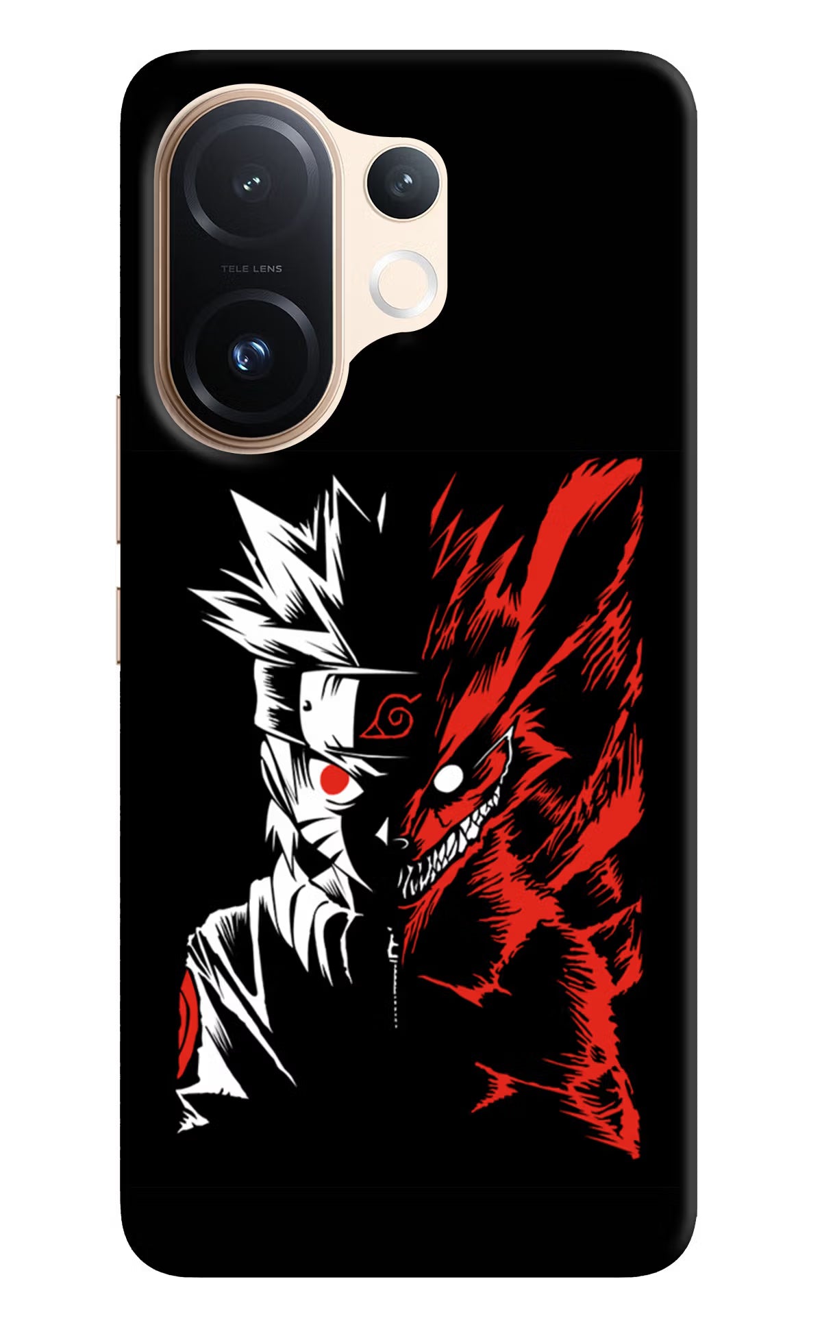 Naruto Two Face Vivo T4 Pro 5G Hard Case Back Cover by Casekaro