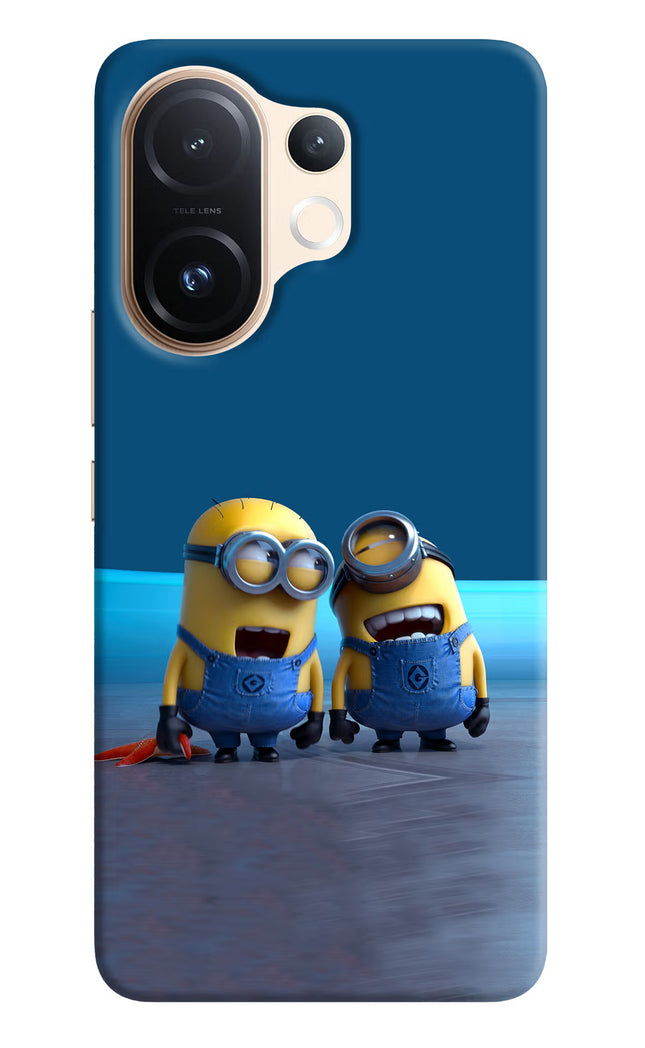 Minion Laughing Vivo T4 Pro 5G Hard Case Back Cover by Casekaro