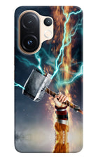 Thor Hammer Mjolnir Vivo T4 Pro 5G Hard Case Back Cover by Casekaro