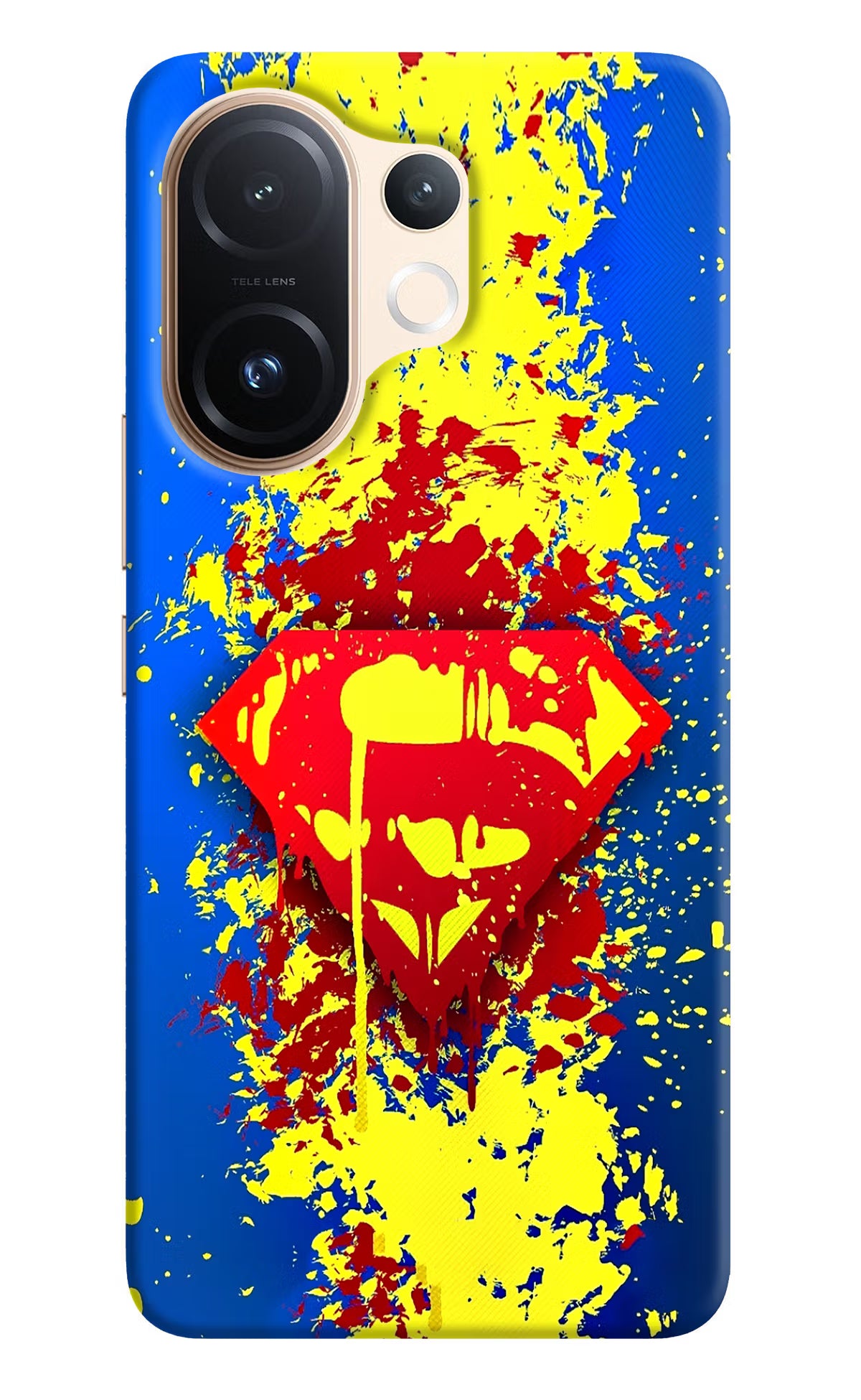 Superman logo Vivo T4 Pro 5G Hard Case Back Cover by Casekaro