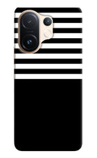 Black and White Print Vivo T4 Pro 5G Hard Case Back Cover by Casekaro